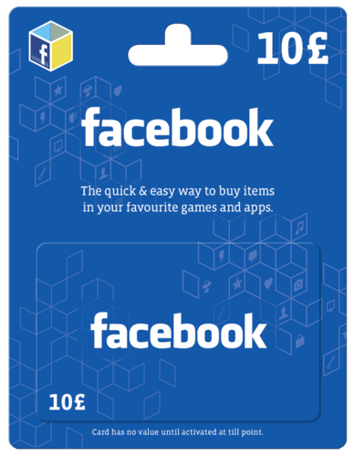 Buy Gift Card: Facebook Gift Card NINTENDO