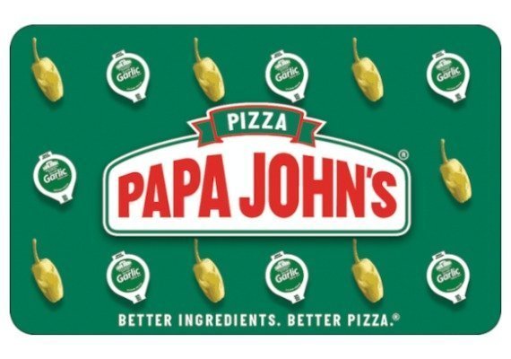 Buy Gift Card: Papa Johns Gift Card